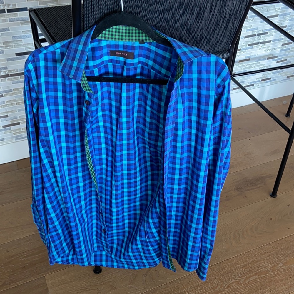 Men’s Sand Button Down Shirt
